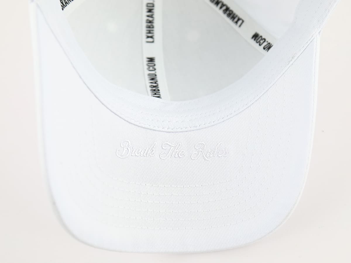 Casquette Coton Full Blanc LXH Séoul Coton 14