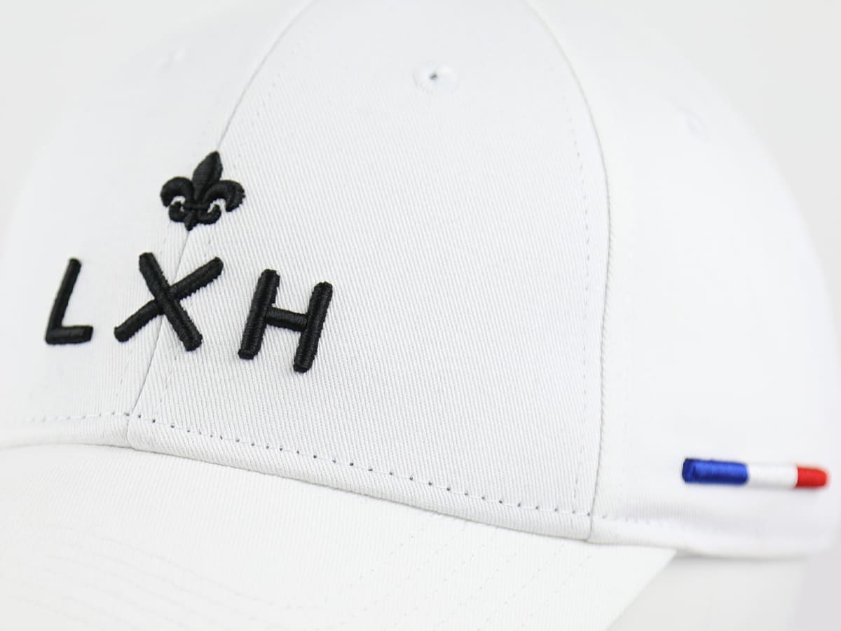 Casquette Coton Blanc LXH Paris Coton 9
