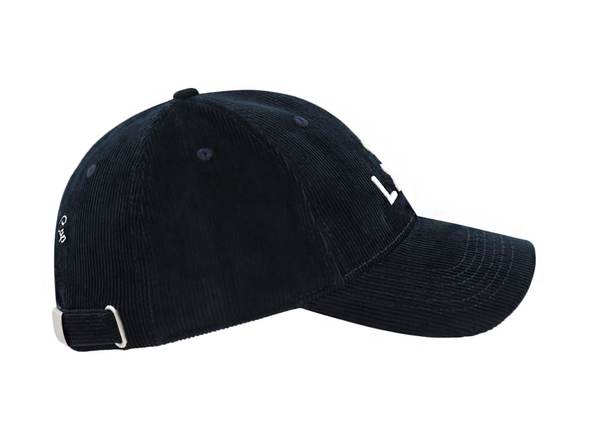 Casquette Velours Côtelé Bleu Marine LXH Vienne Velours Côtelé 6