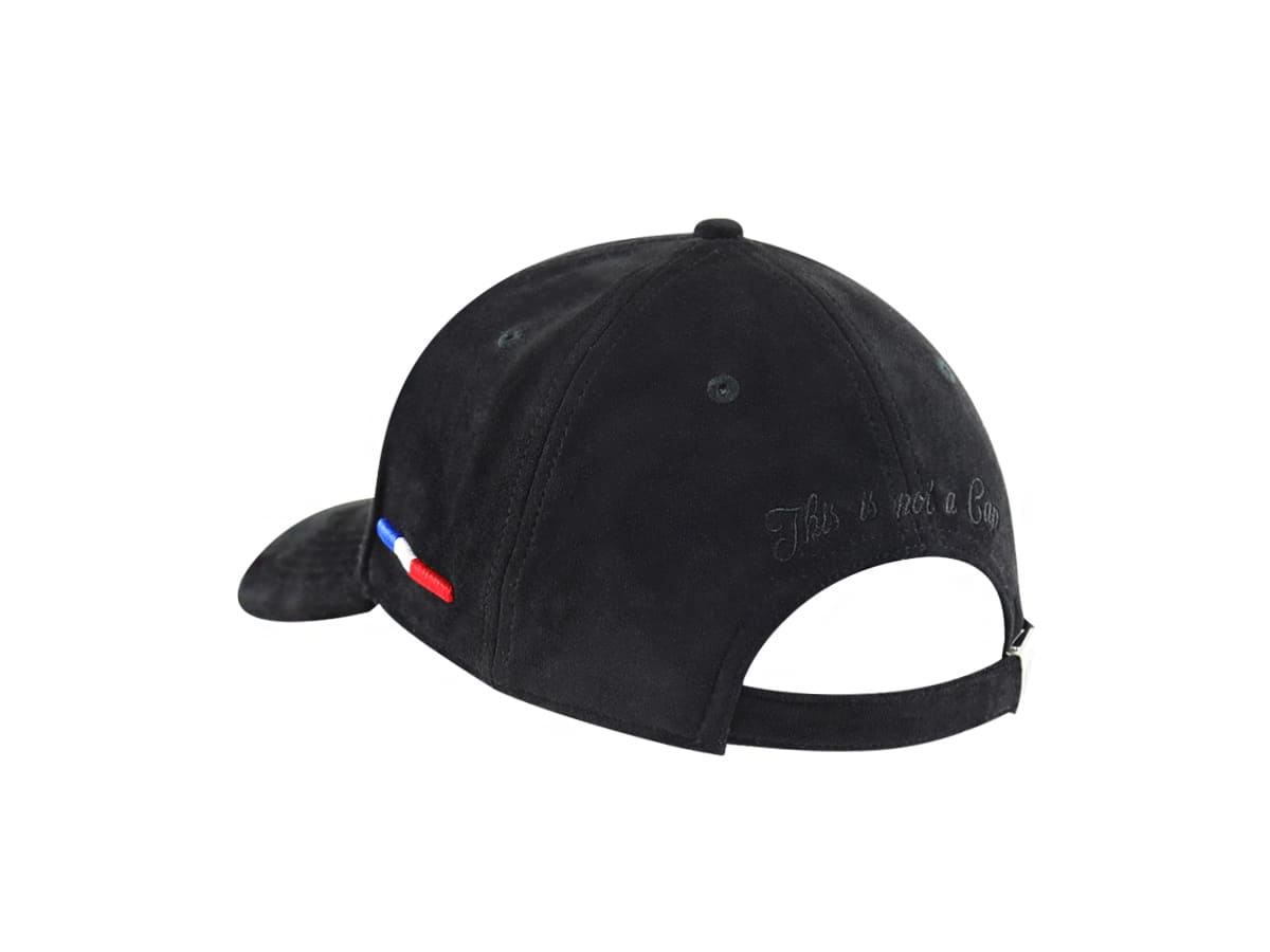 Casquette Suédine Full Noir LXH Genève Suédine 3