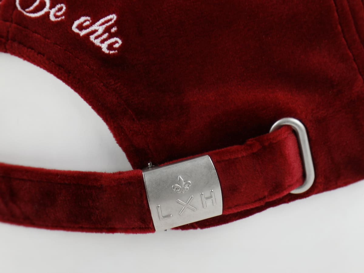 Casquette Velours de Soie Prune LXH Montréal Velours de Soie 10