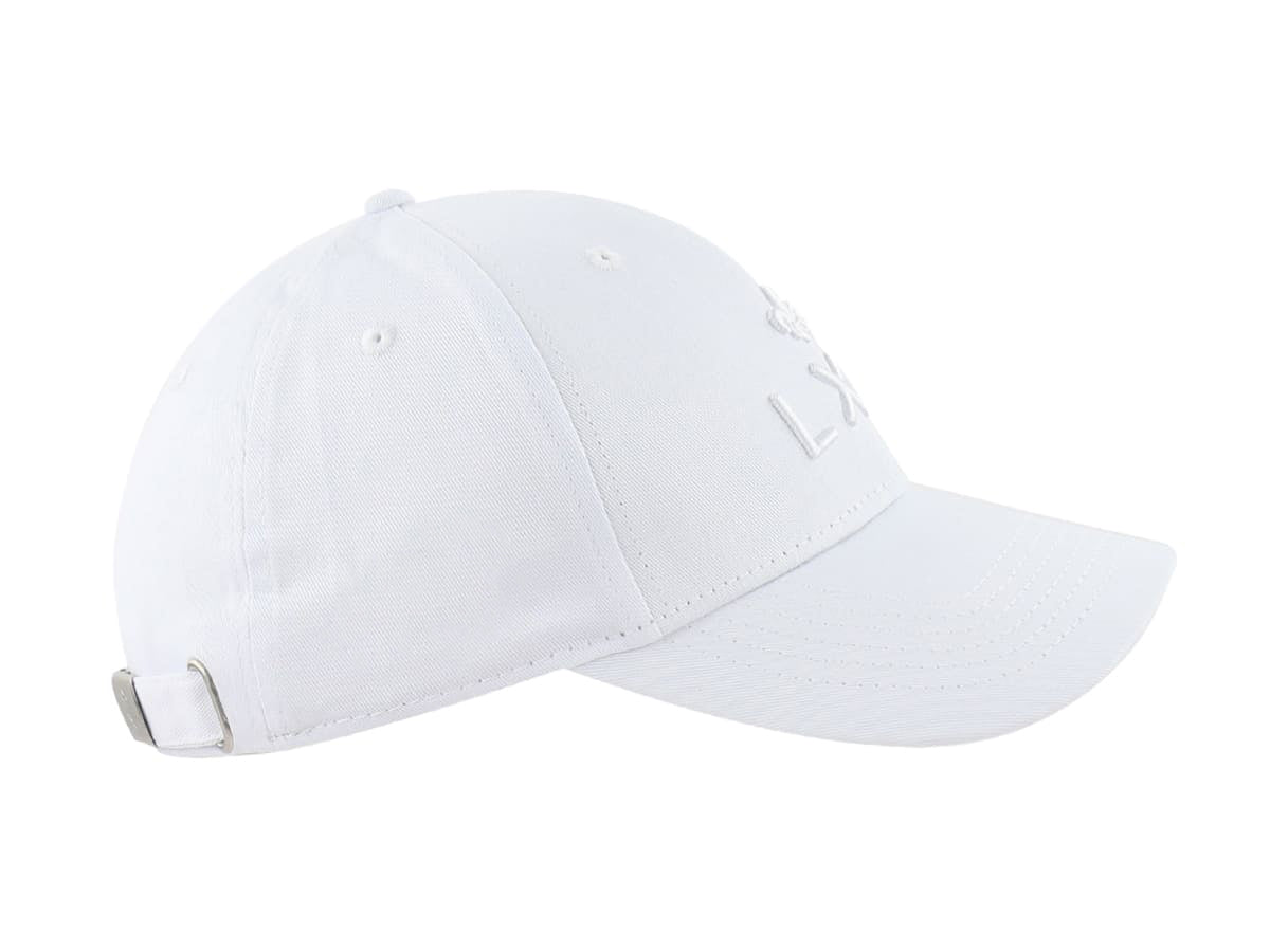 Casquette « Héritage » Coton Ton sur Ton Blanc