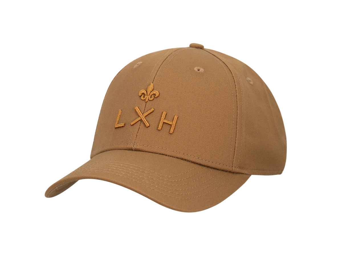 Tone-on-Tone Cotton "Heritage" Cap Gingerbread