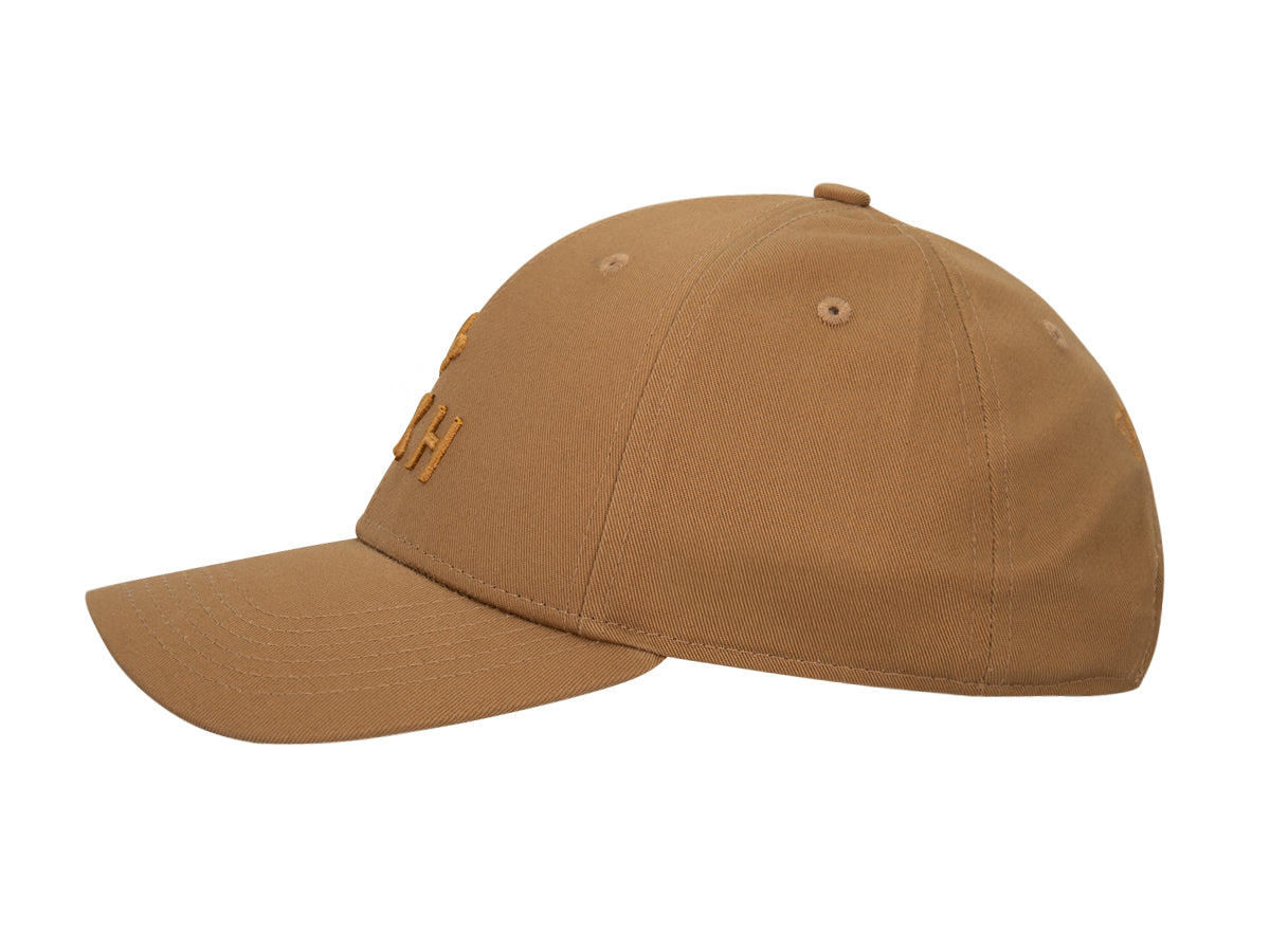 Tone-on-Tone Cotton "Heritage" Cap Gingerbread