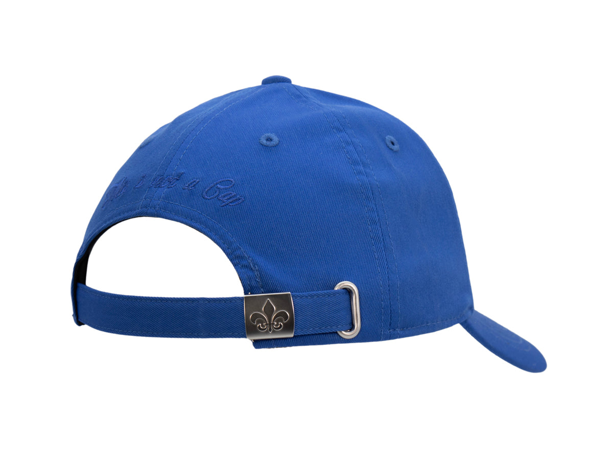 Casquette « Héritage » Coton Ton sur Ton Bleu Lapis