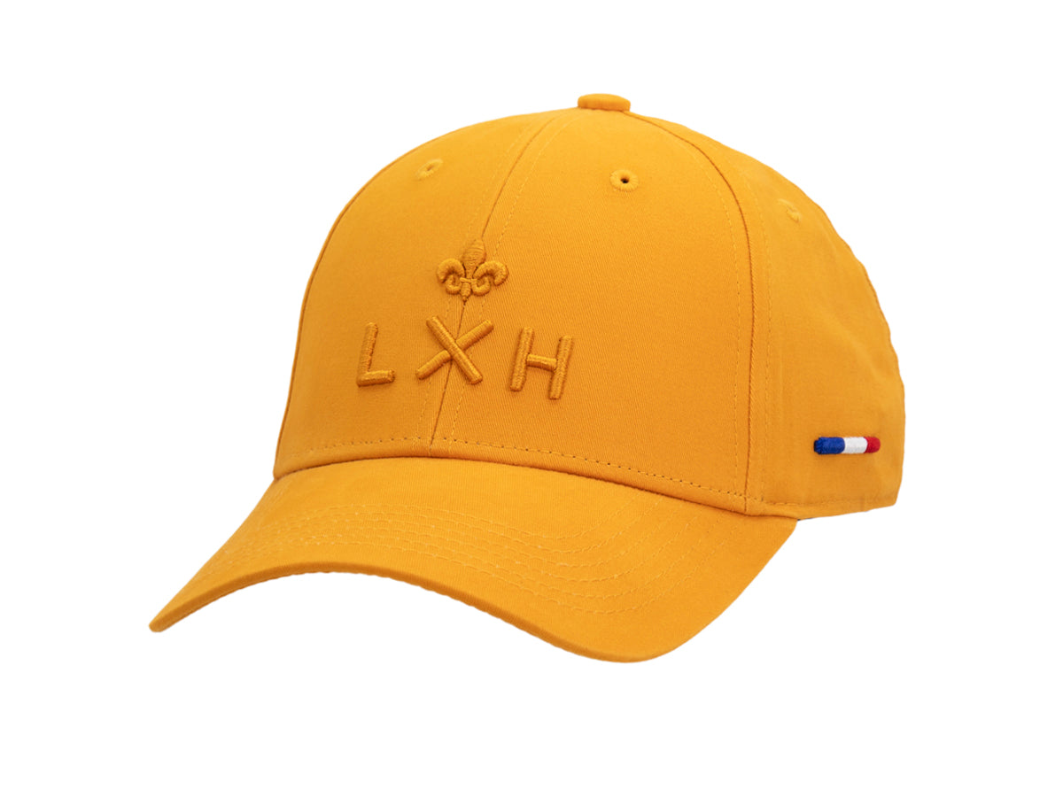 Casquette « Héritage » Coton Ton sur Ton Jaune Ocre
