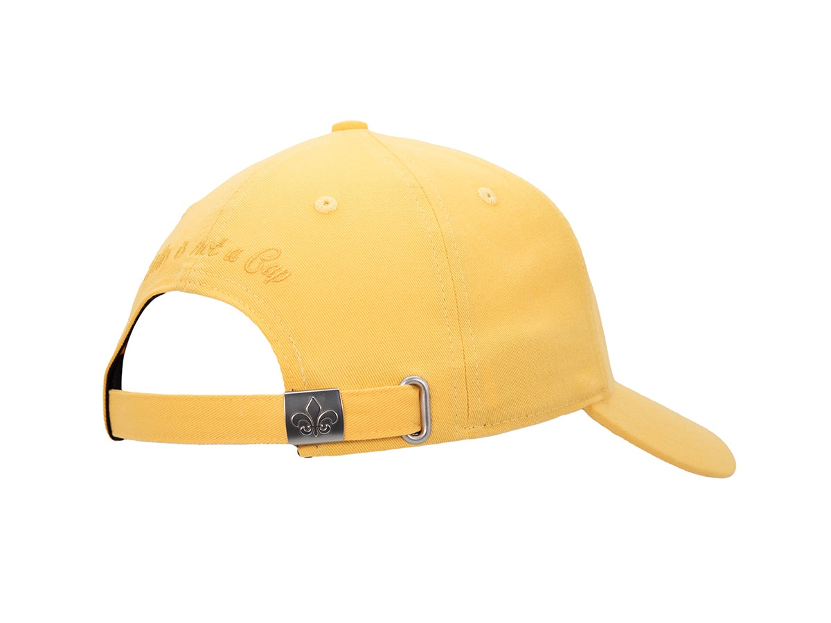 Casquette « Héritage » Coton Ton sur Ton Mimosa
