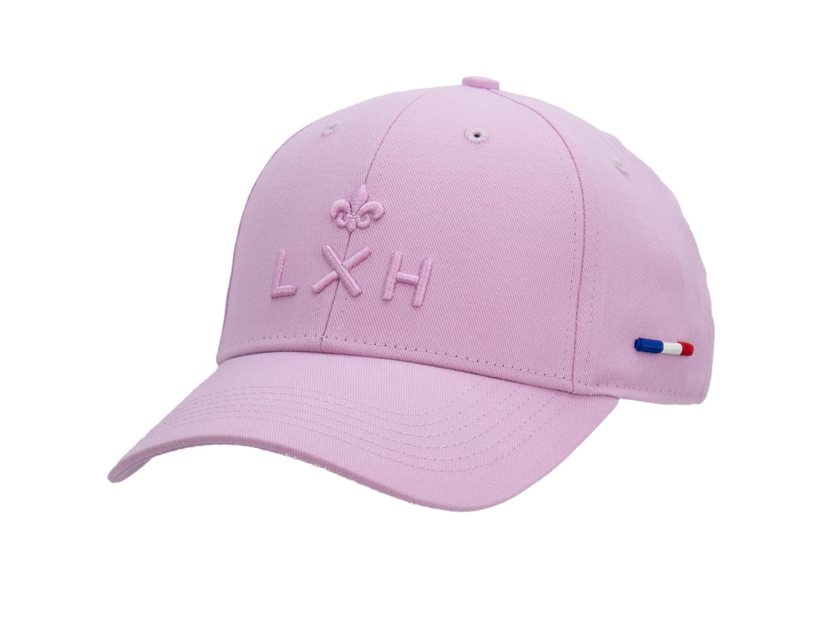 Casquette « Héritage » Coton Ton sur Ton Rose Orchidée