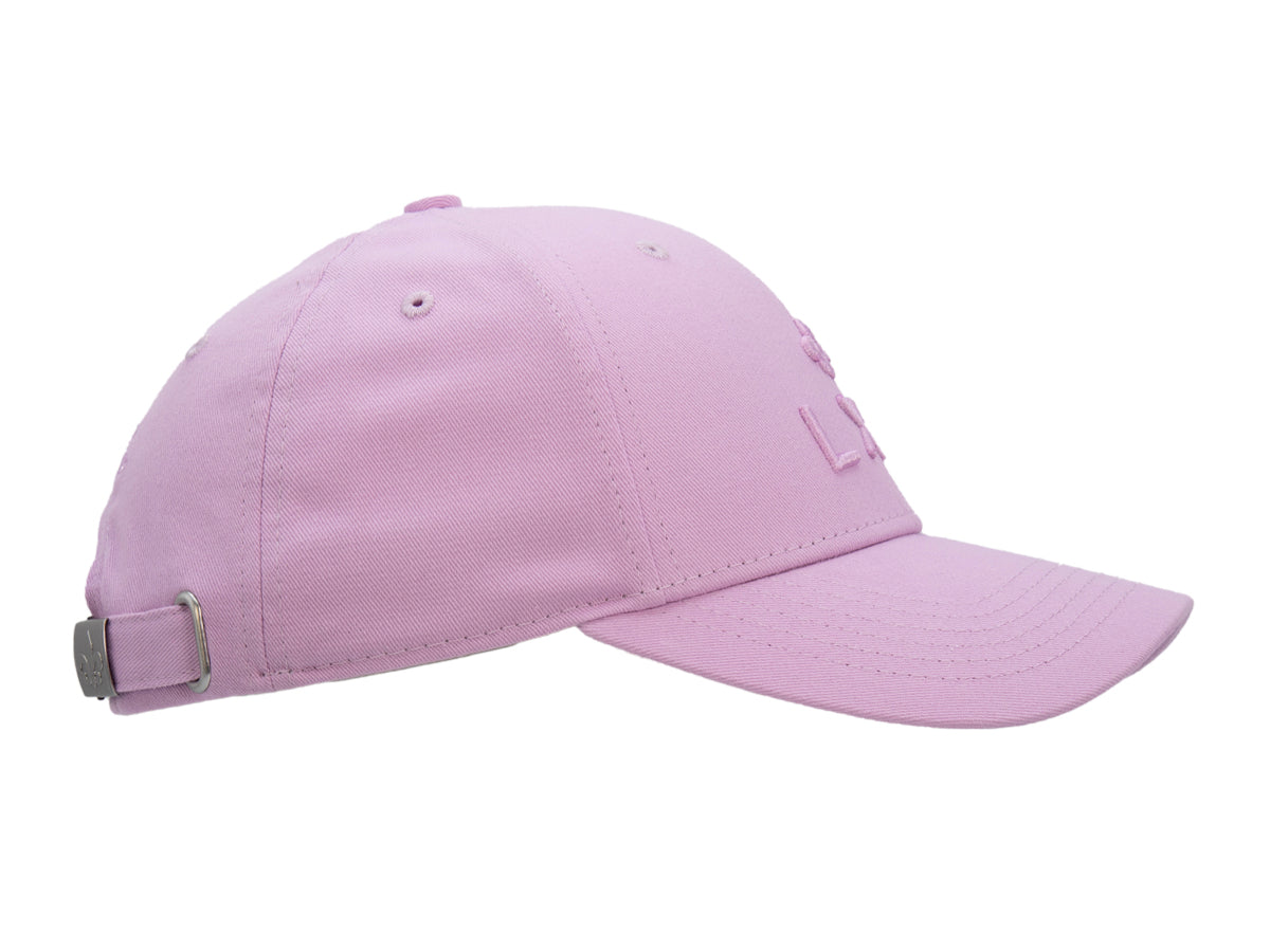 Casquette « Héritage » Coton Ton sur Ton Rose Orchidée