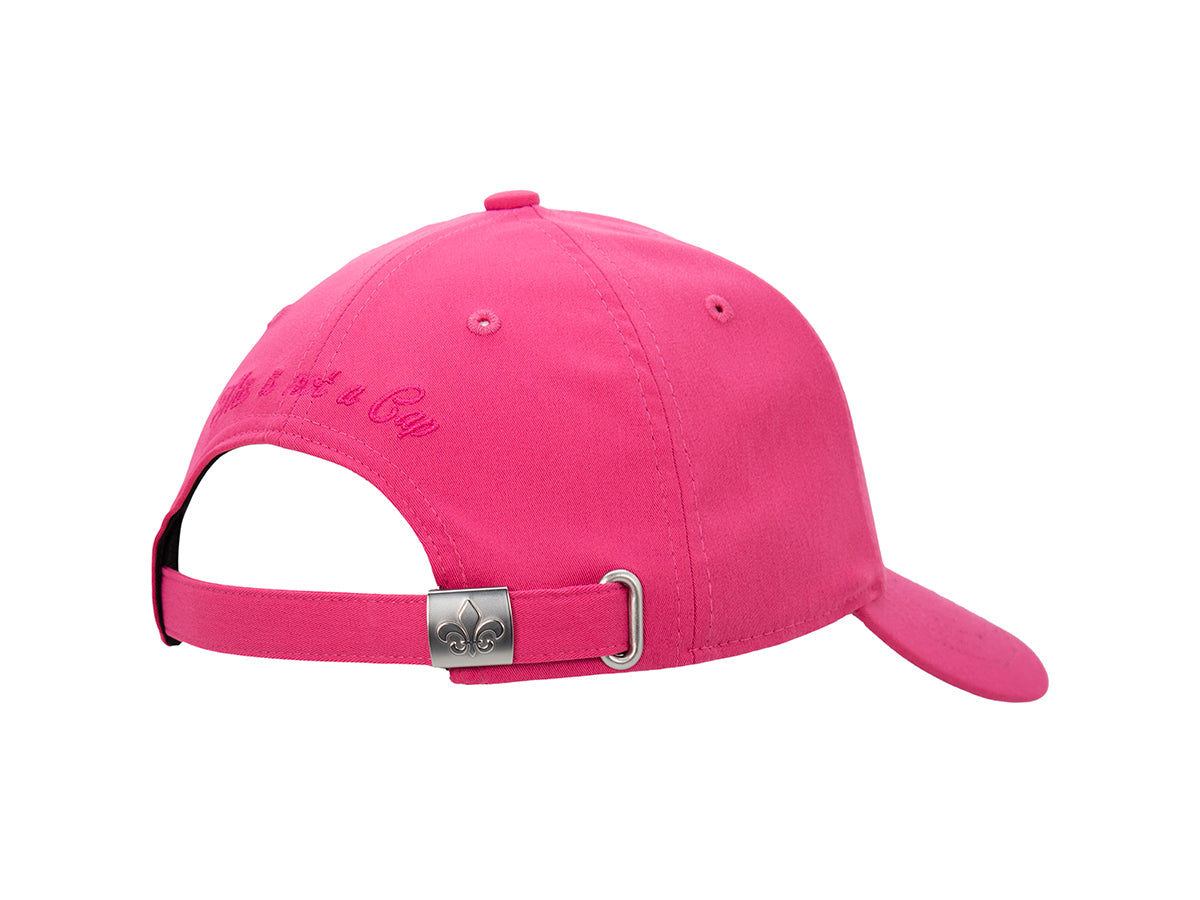 Casquette « Héritage » Coton Ton sur Ton Framboise