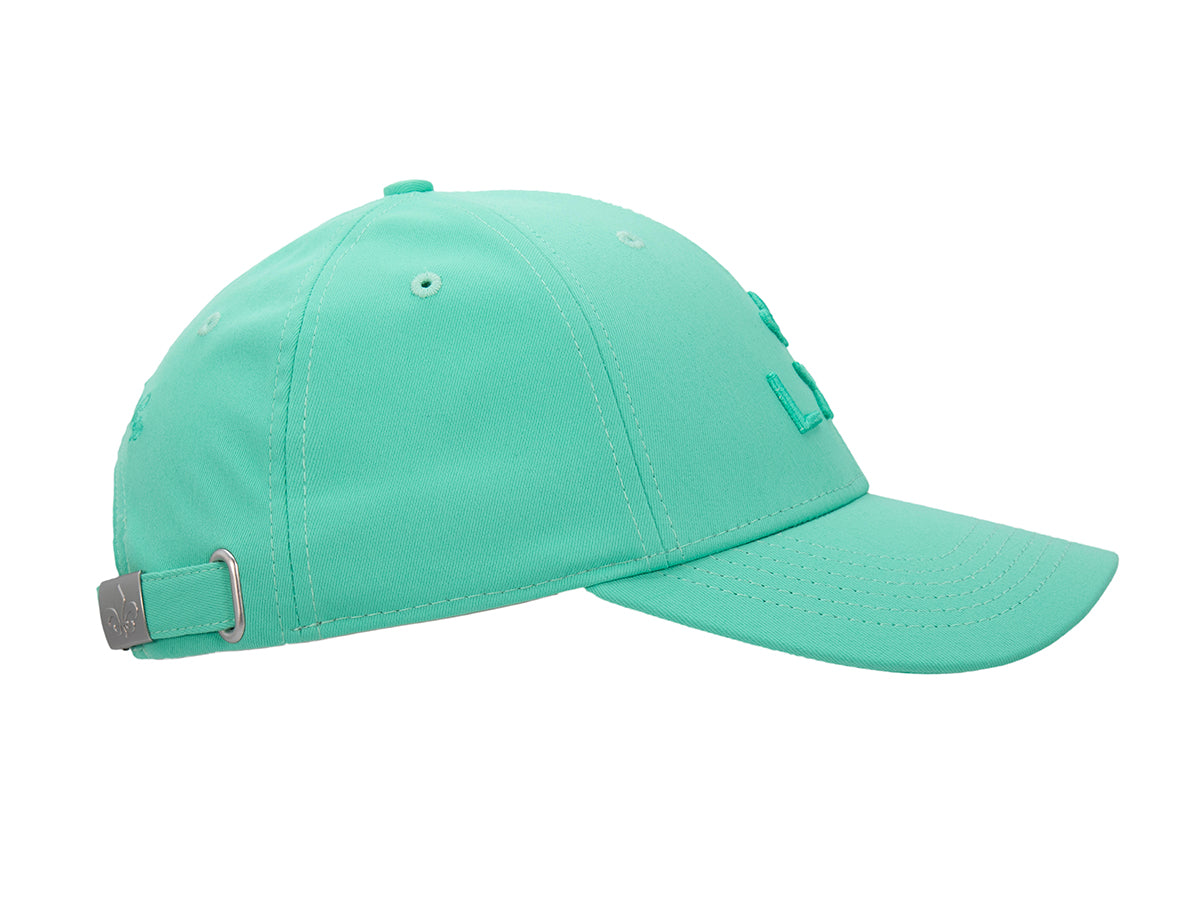 Casquette « Héritage » Coton Ton sur Ton Vert Opaline