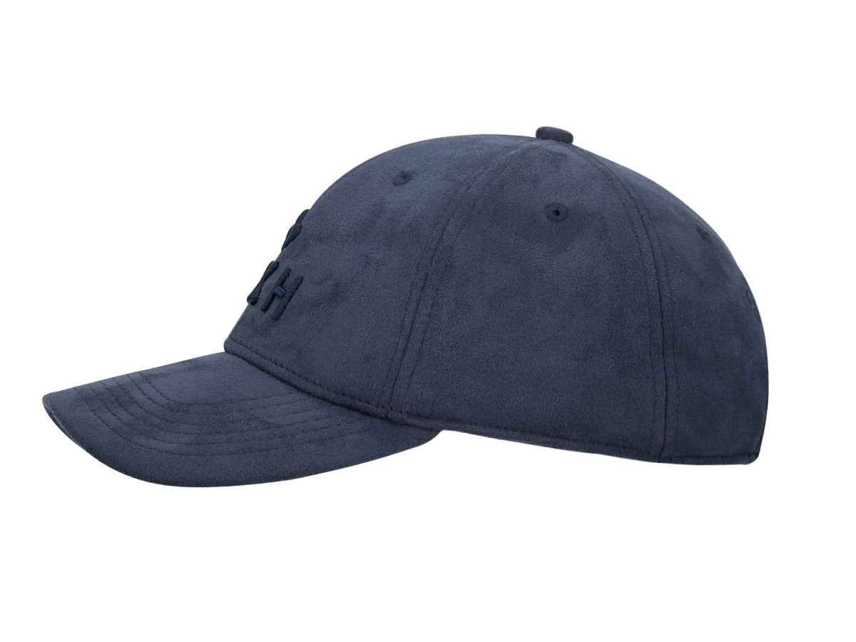 Navy Blue Tone-on-Tone Suede "Heritage" Cap