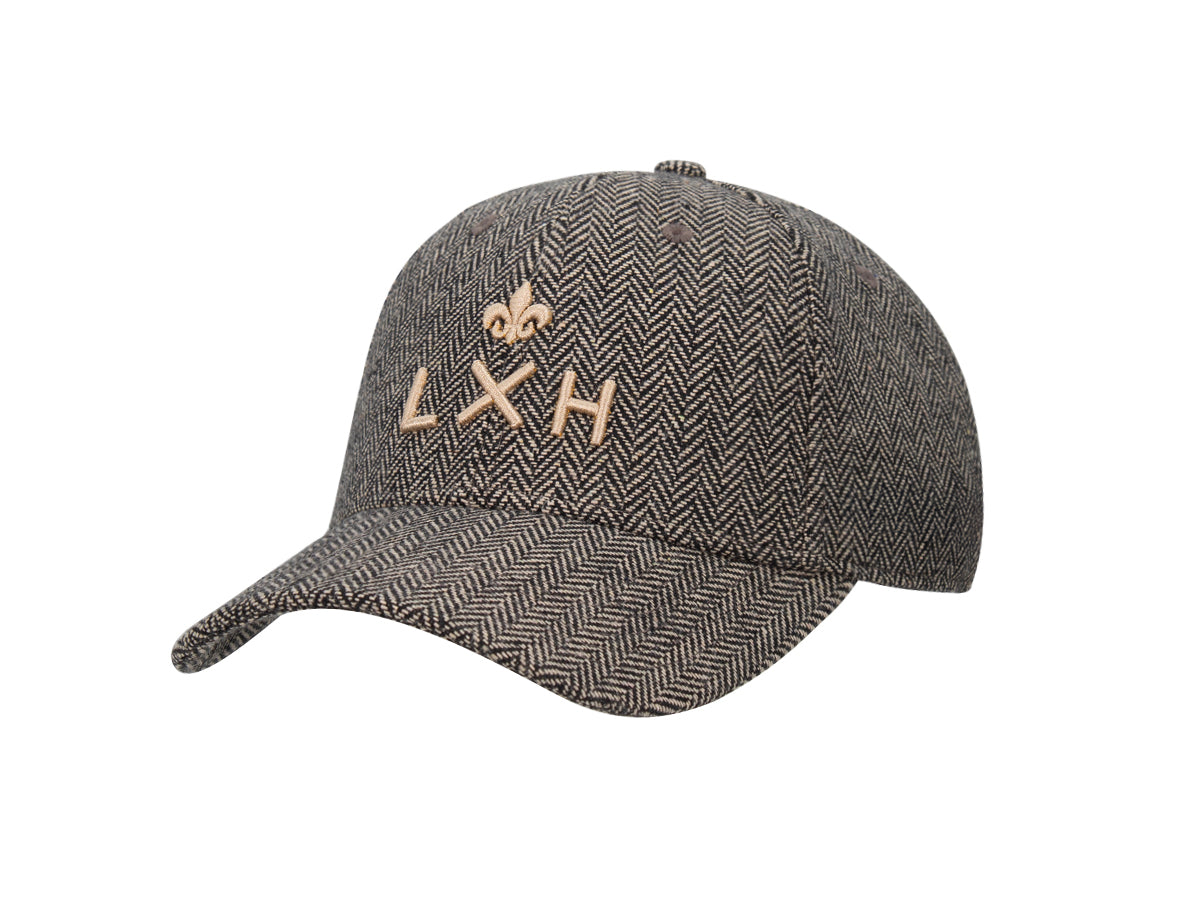 Tone-on-Tone Beige Chevron “Heritage” Cap