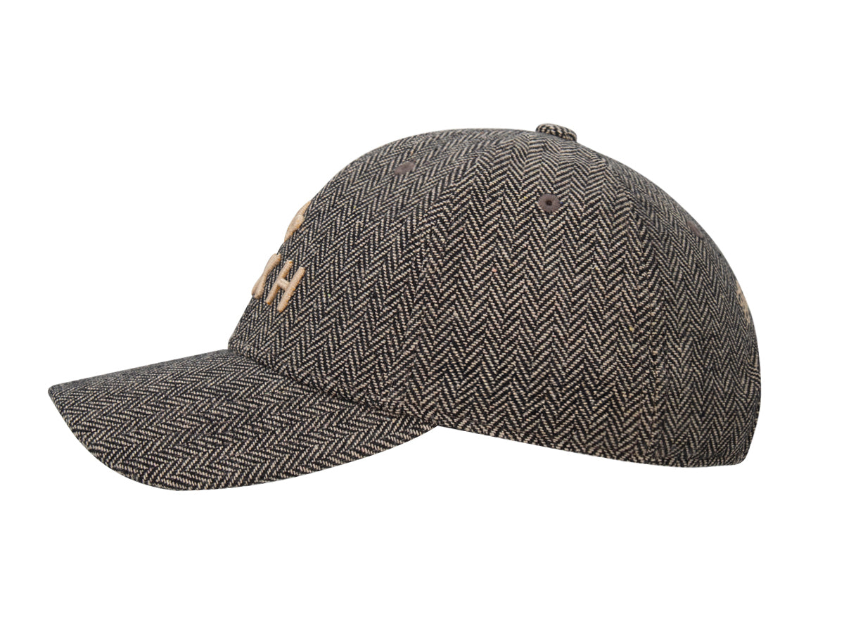 Tone-on-Tone Beige Chevron “Heritage” Cap