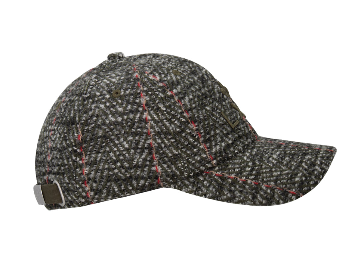 Tone-on-Tone “Heritage” Cap Large Khaki Chevron