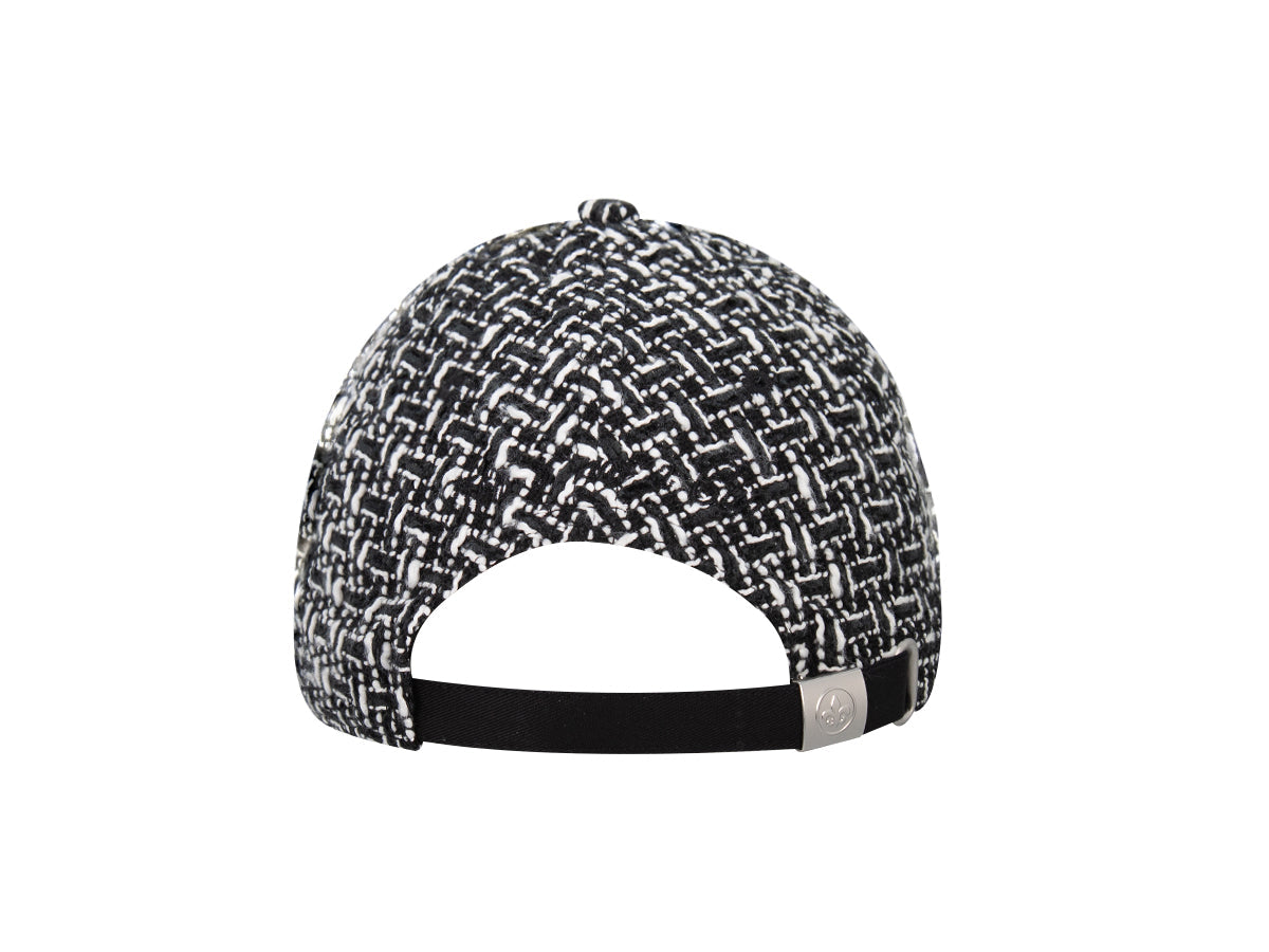 Black Tweed Tone-on-Tone “Heritage” Cap