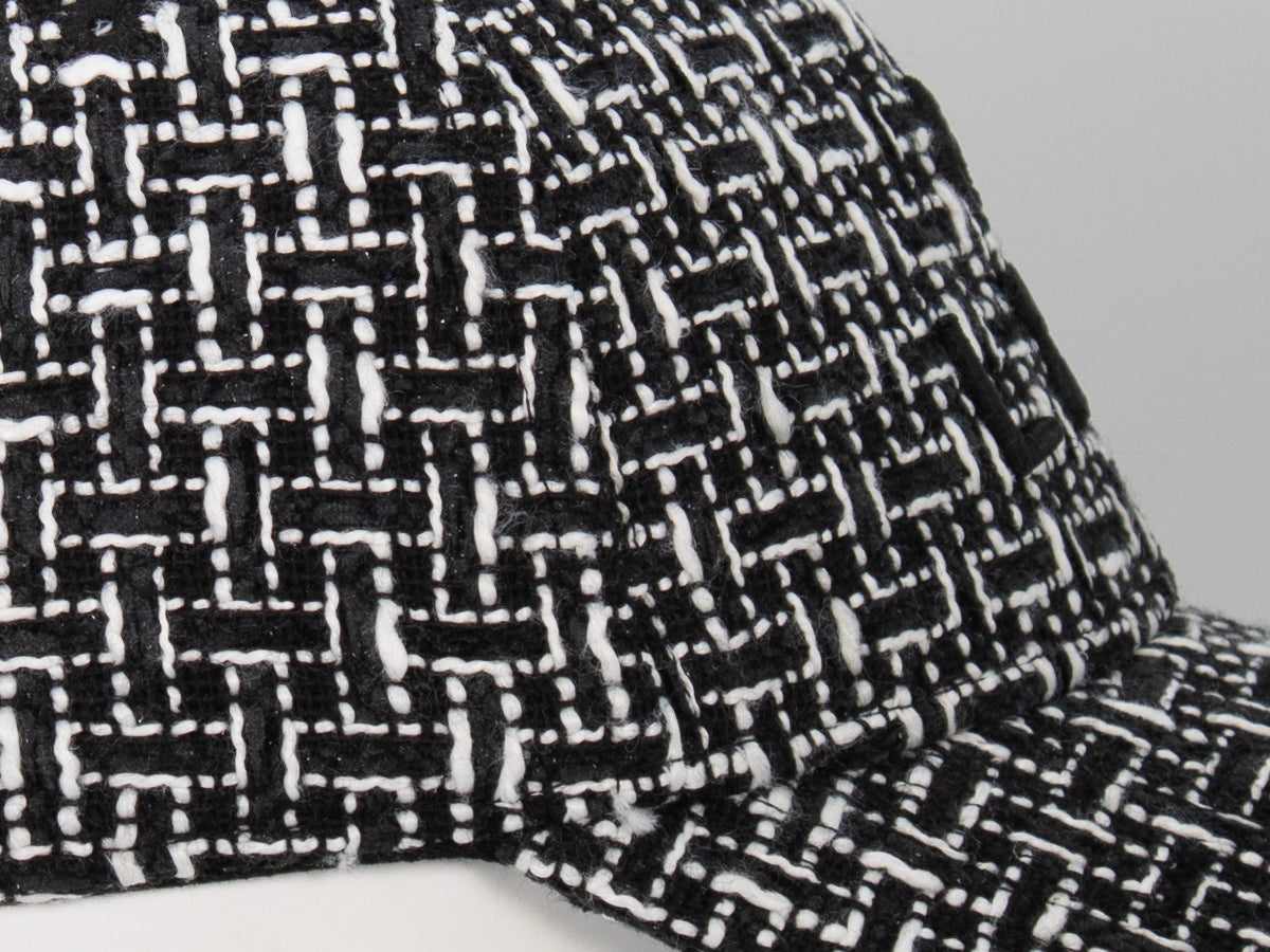 Black Tweed Tone-on-Tone “Heritage” Cap
