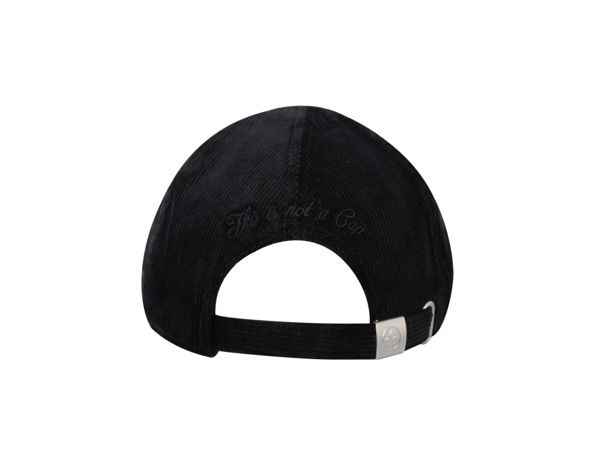 Black Corduroy Beret