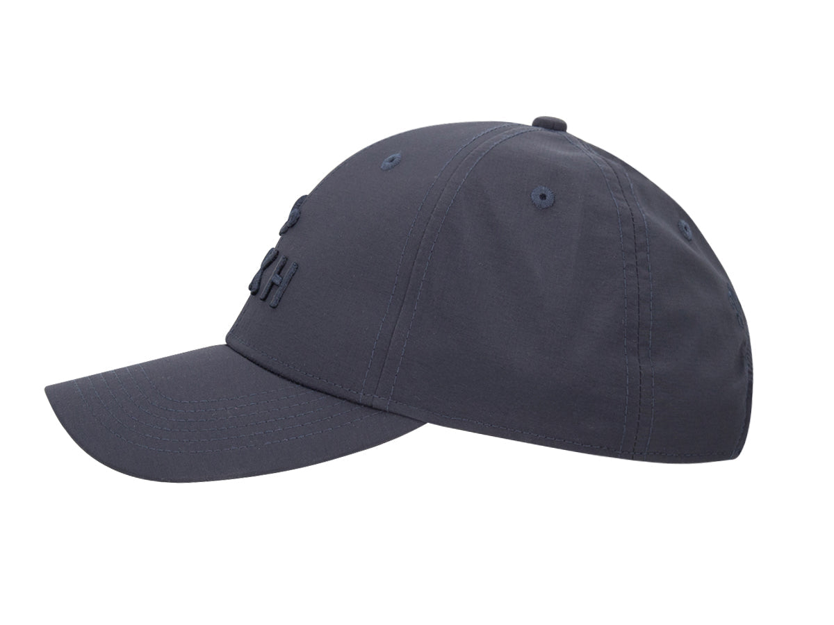 Tone-on-Tone Nylon “Heritage” Cap in Navy Blue