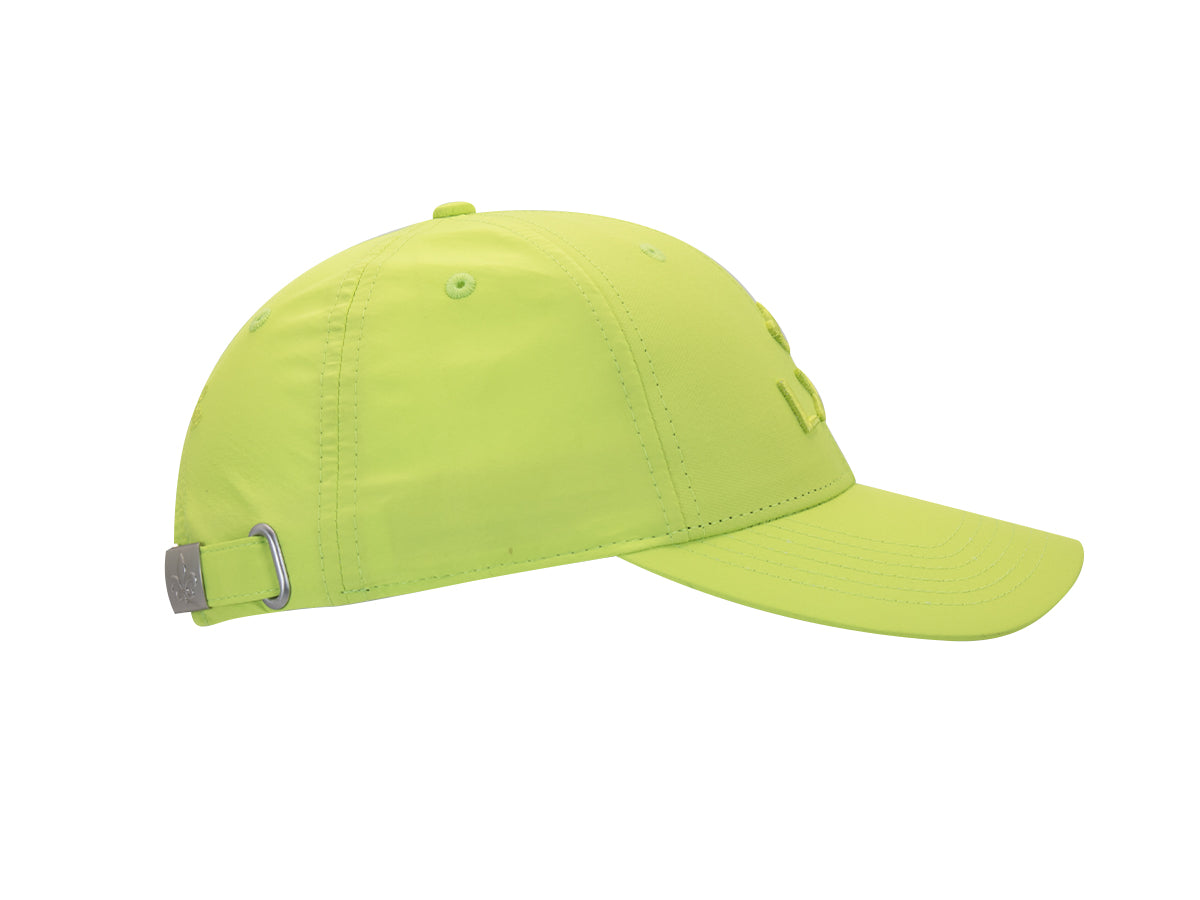 Casquette « Héritage » Nylon Ton sur Ton Acid Lime