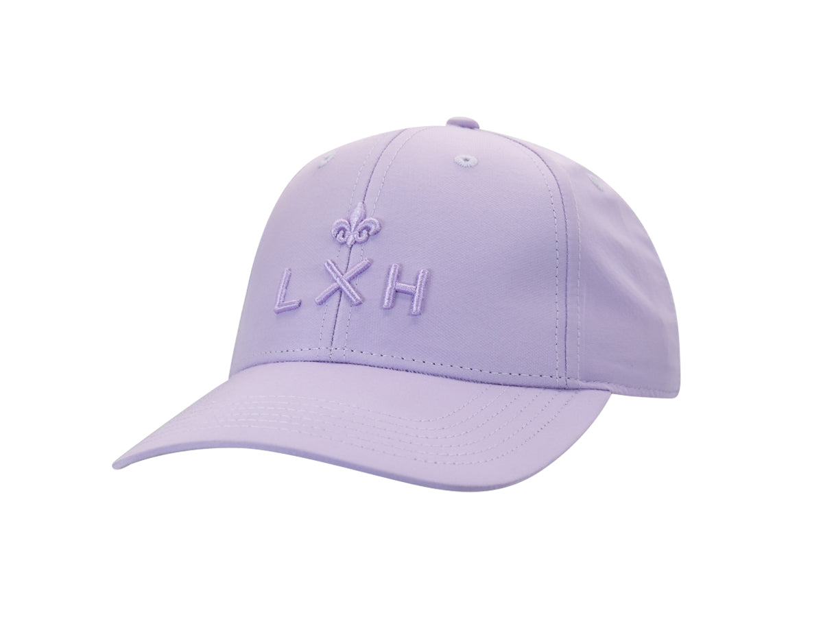 Casquette « Héritage » Nylon Ton sur Ton Lilas Pastel