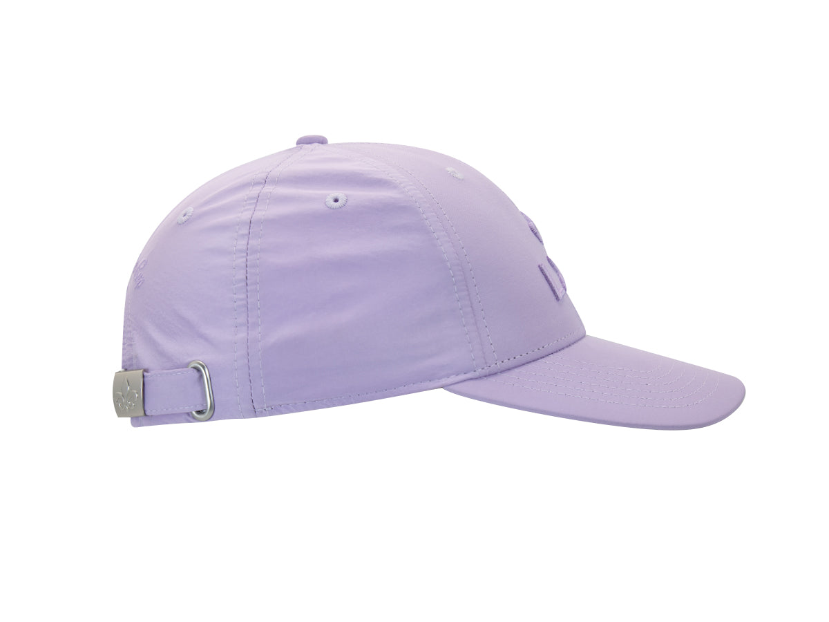 Casquette « Héritage » Nylon Ton sur Ton Lilas Pastel