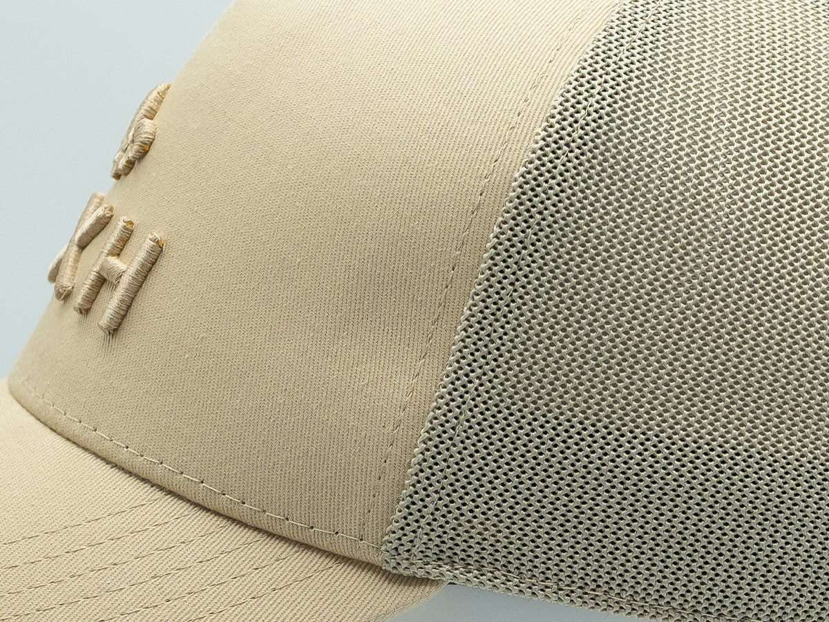 Casquette « Évasion » Coton Ton sur Ton Beige