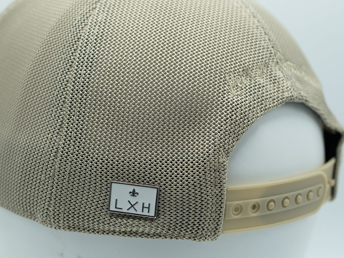 Casquette « Évasion » Coton Ton sur Ton Beige
