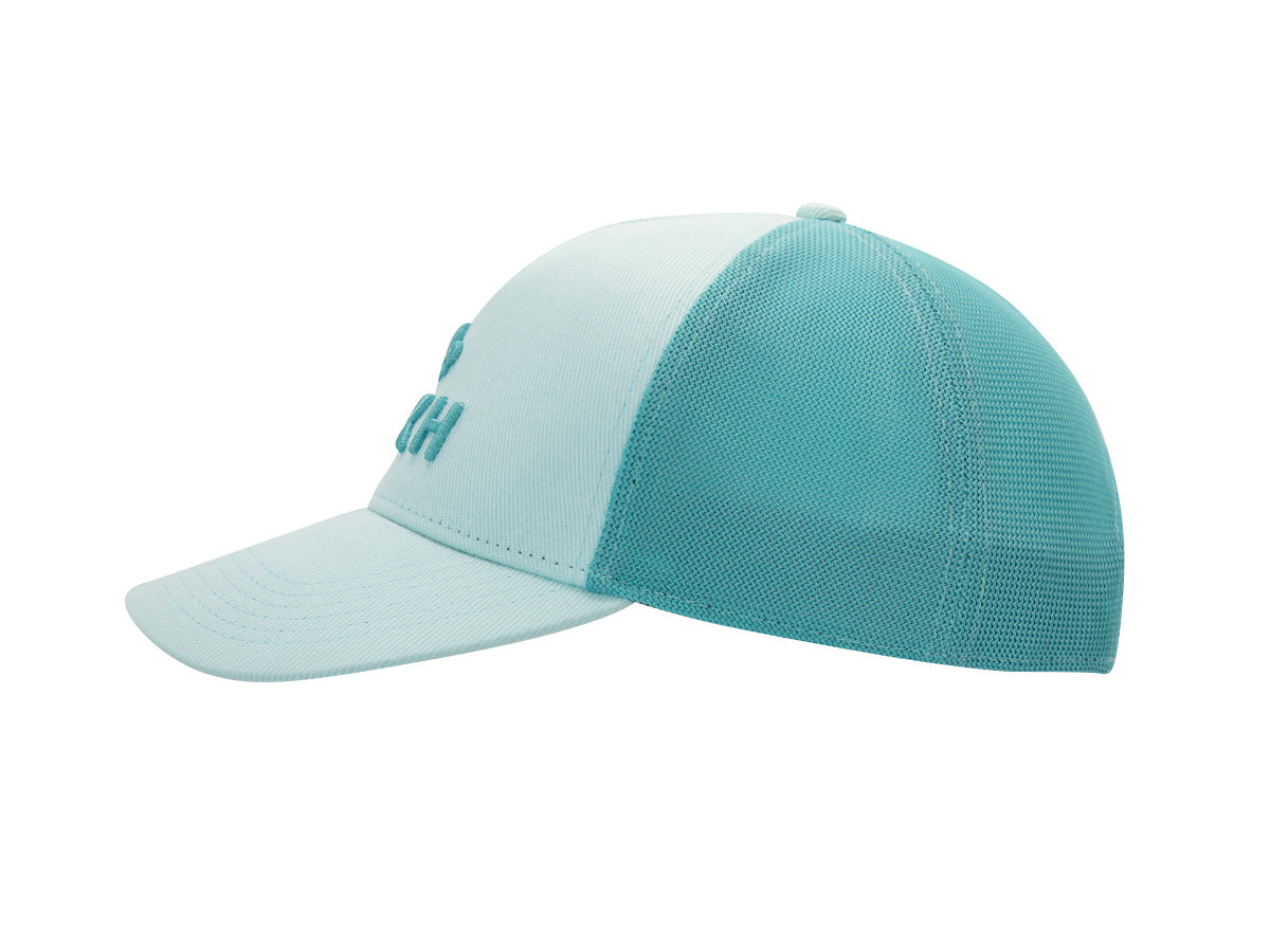 Casquette « Évasion » Bi-Color Coton Turquoise
