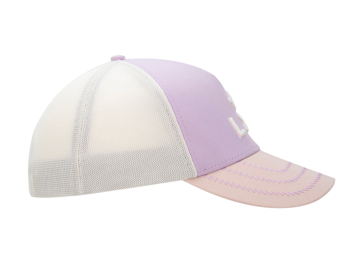 Casquette « Évasion » Tri-Color Coton Raisin