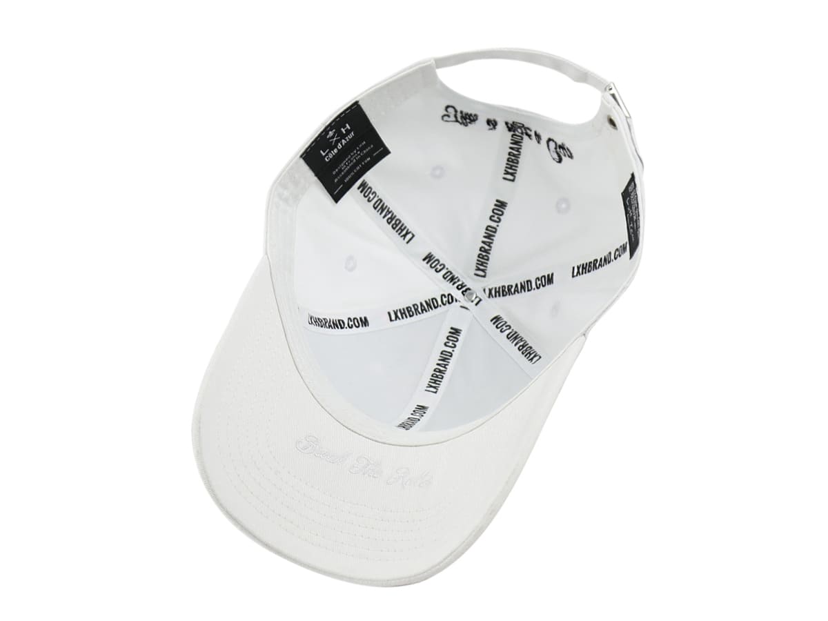 Casquette Coton Blanc LXH Paris Coton 12