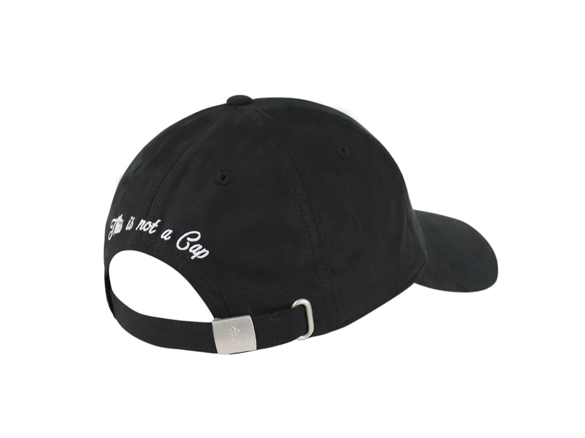 Casquette Suédine NoirNoir LXH Genève Suédine 6