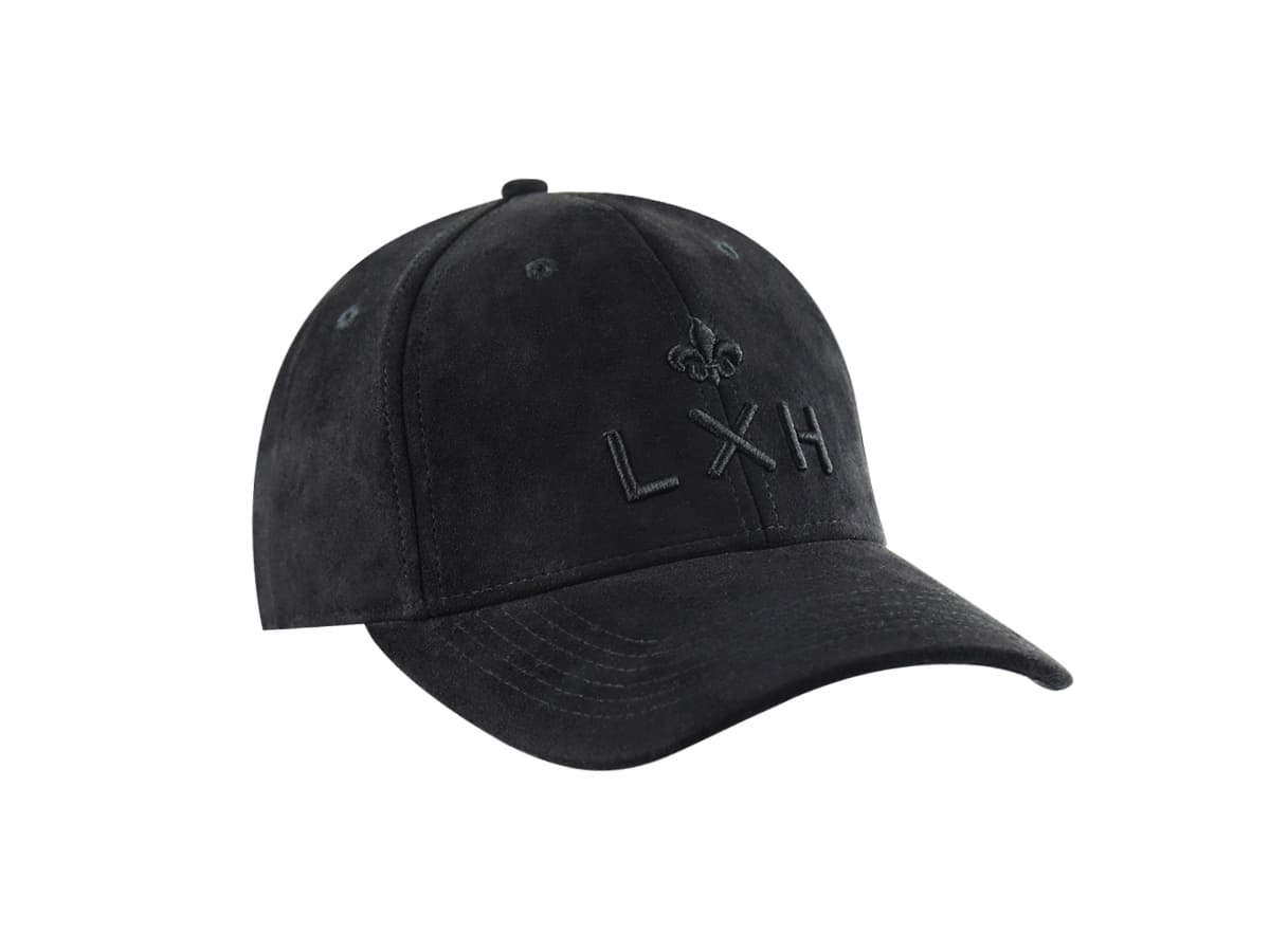 Casquette Suédine Full Noir LXH Genève Suédine 7