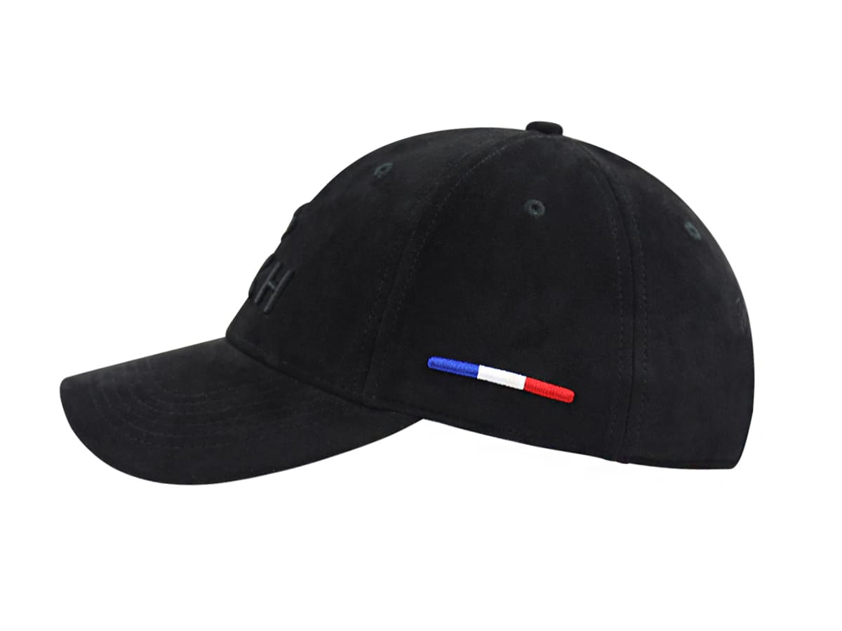 Casquette Suédine Full Noir LXH Genève Suédine 2