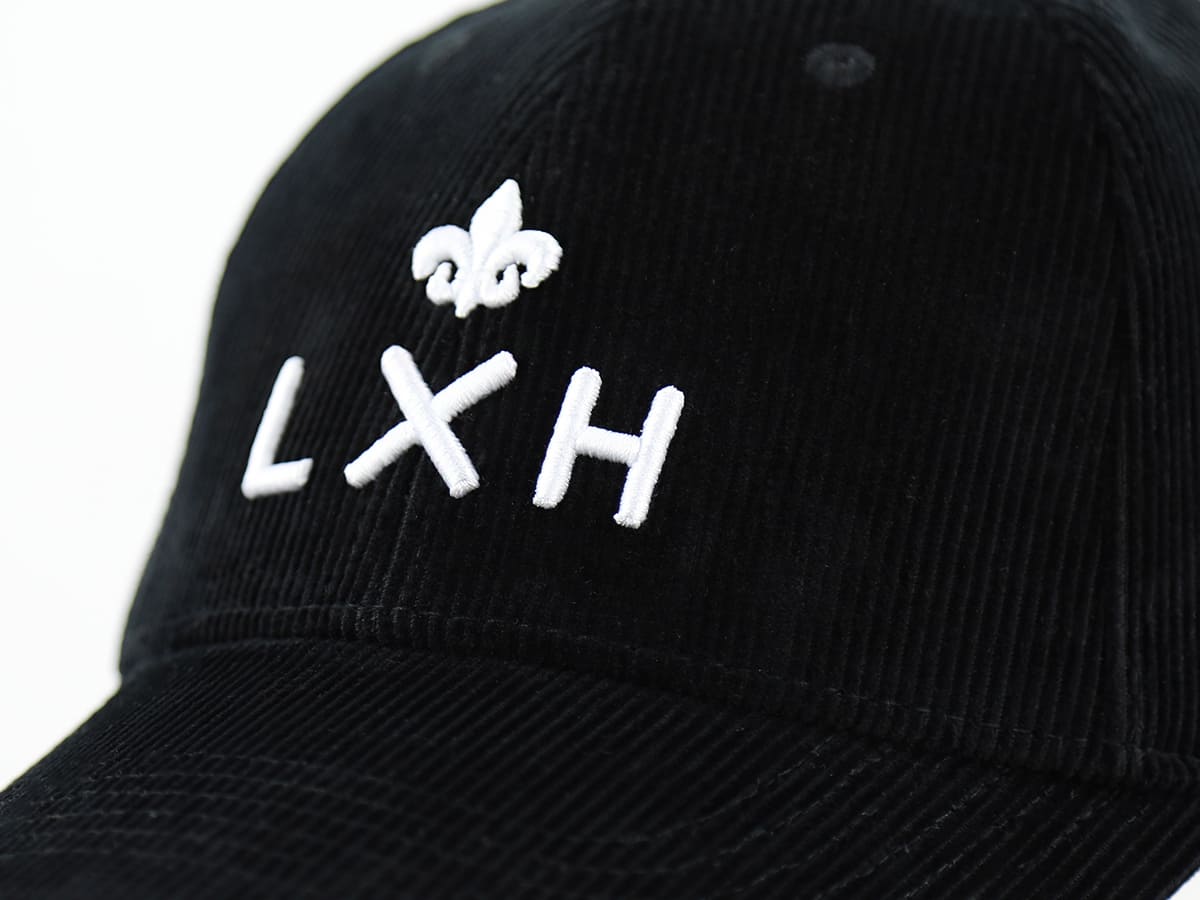 Casquette Velours Côtelé Noir LXH Vienne Velours Côtelé 8
