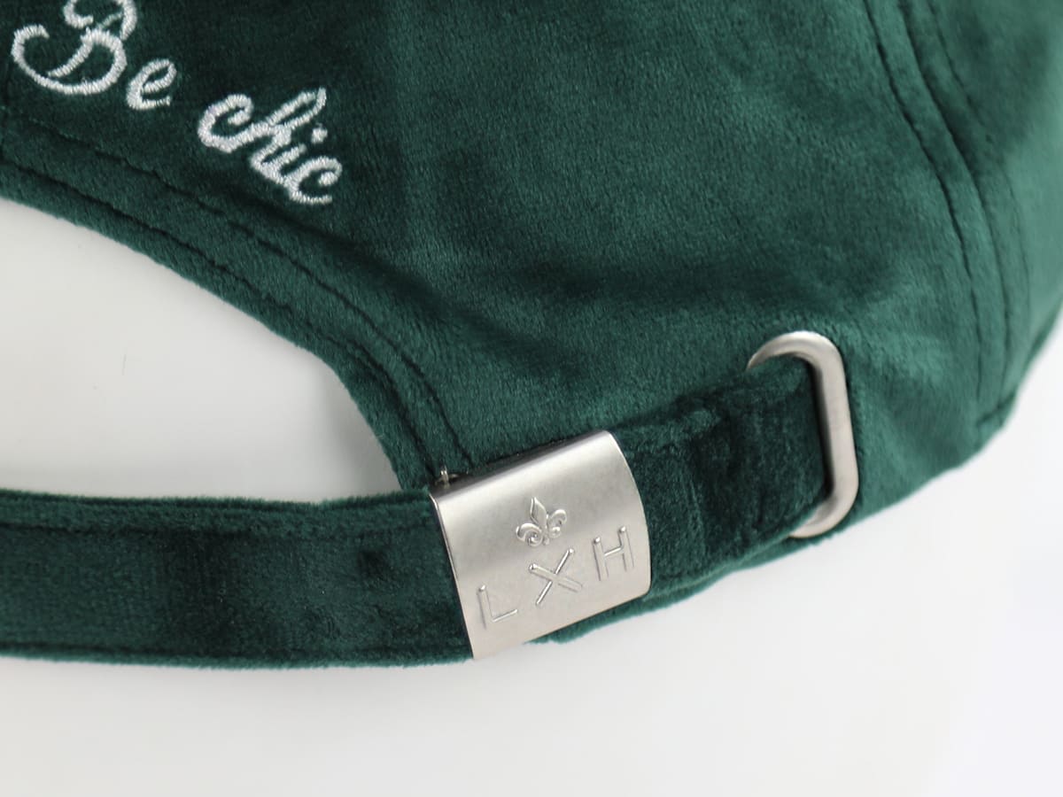 Casquette Velours de Soie Vert LXH Montréal Velours de Soie 10