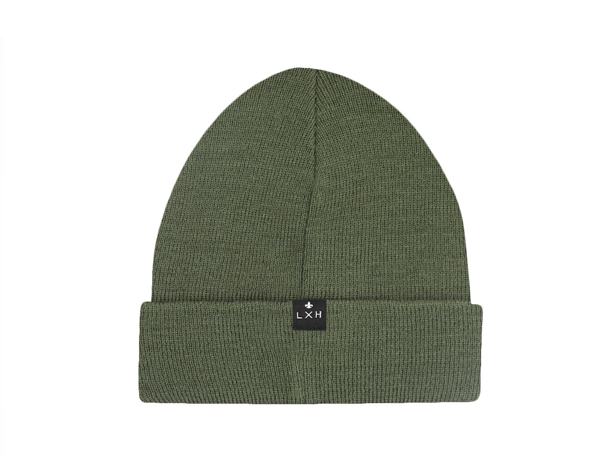 Bonnet Acrylique Kaki Treillis LXH Aspen Laine Acrylique 2