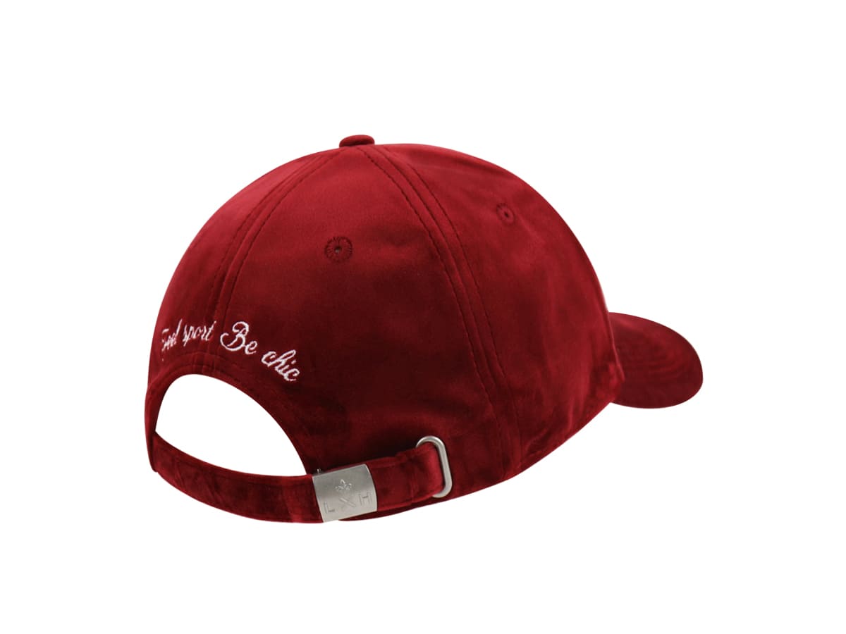 Casquette Velours de Soie Prune LXH Montréal Velours de Soie 5