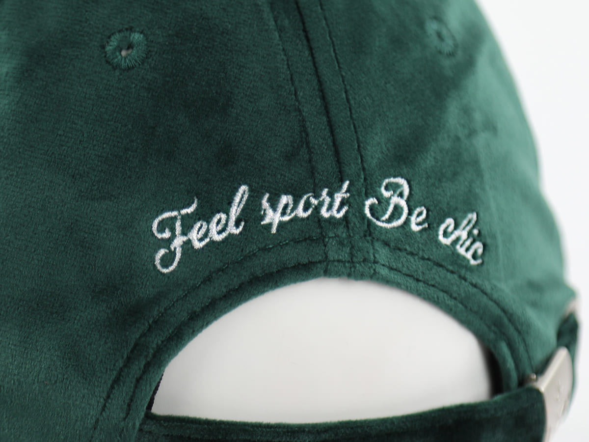 Casquette Velours de Soie Vert LXH Montréal Velours de Soie 9