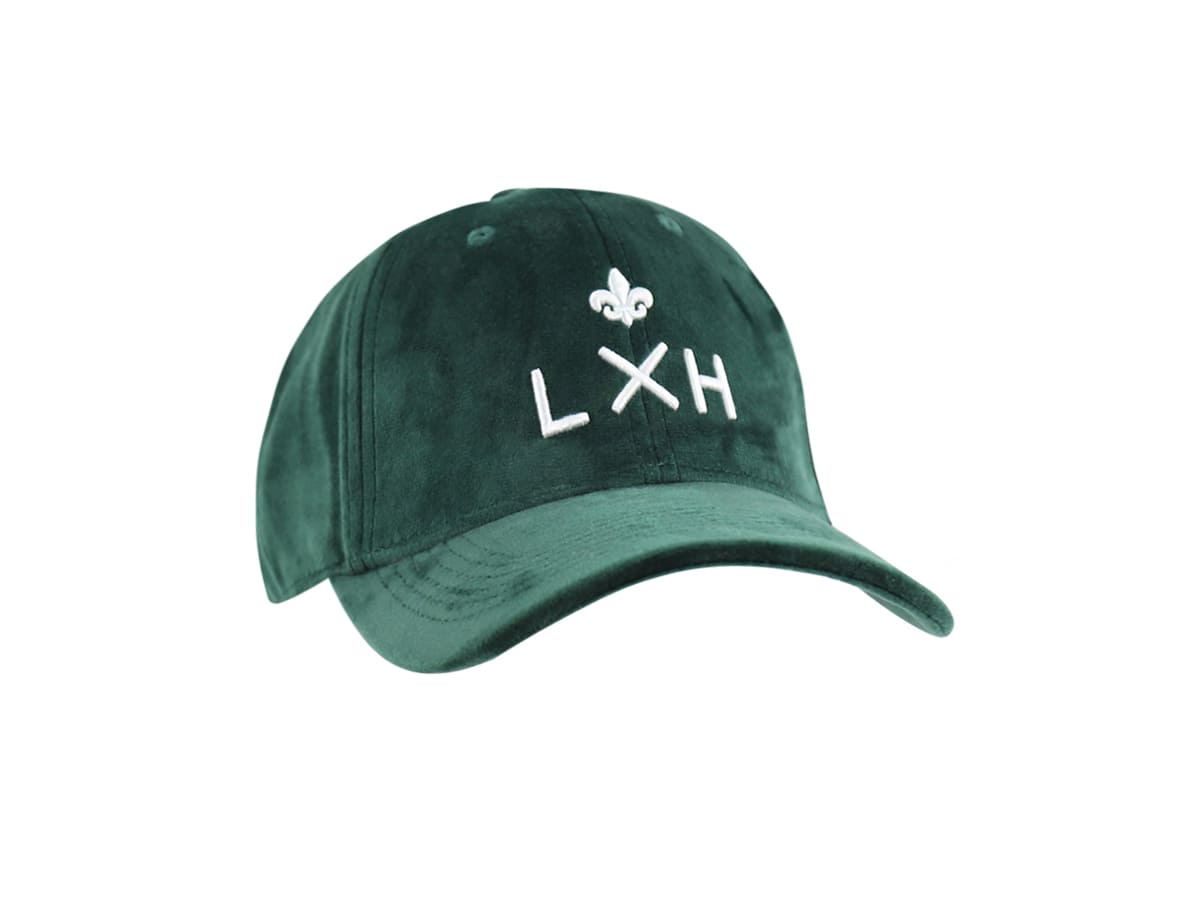 Casquette Velours de Soie Vert LXH Montréal Velours de Soie 7