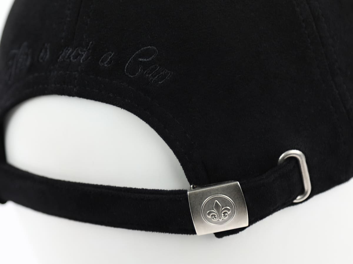 Casquette Suédine Full Noir LXH Genève Suédine 10