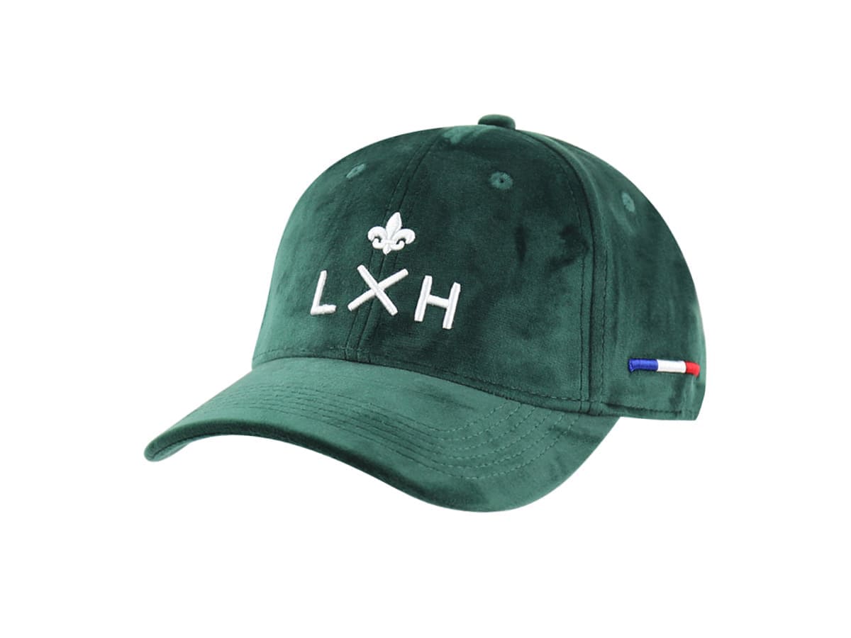 Casquette Velours de Soie Vert LXH Montréal Velours de Soie 1