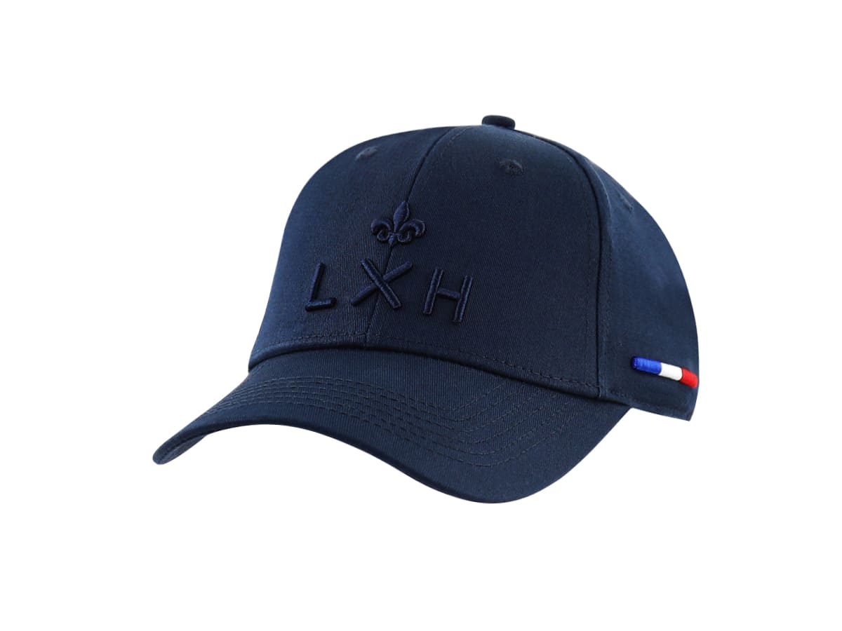 Casquette Coton Full Bleu Marine LXH Séoul Coton 1