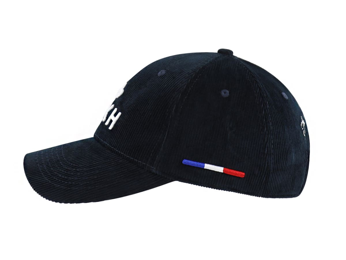 Casquette Velours Côtelé Bleu Marine LXH Vienne Velours Côtelé 2
