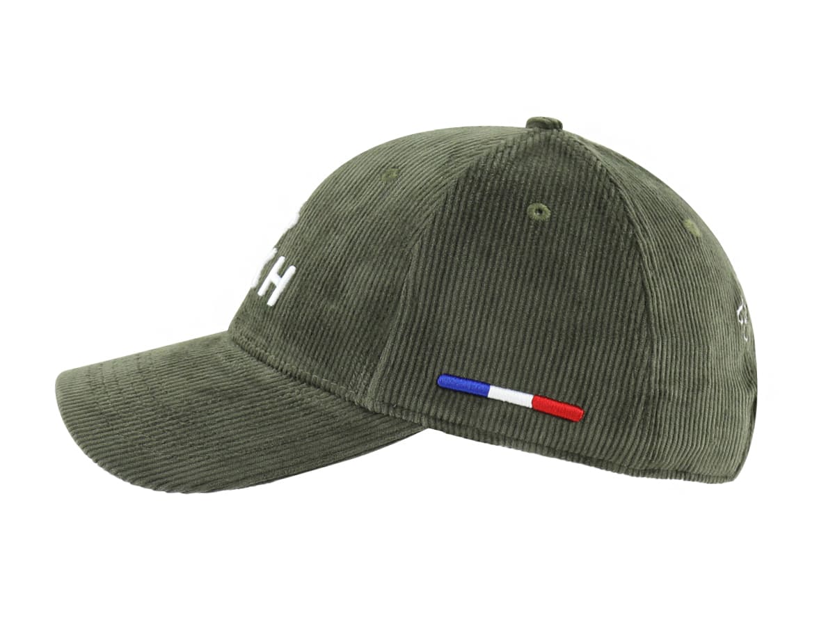 Casquette Velours Côtelé Kaki LXH Vienne Velours Côtelé 2