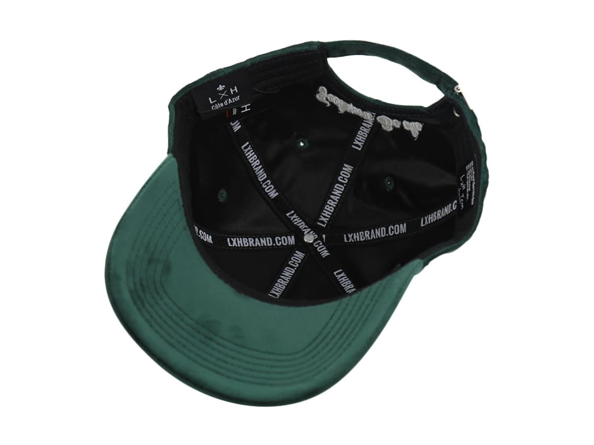 Casquette Velours de Soie Vert LXH Montréal Velours de Soie 11