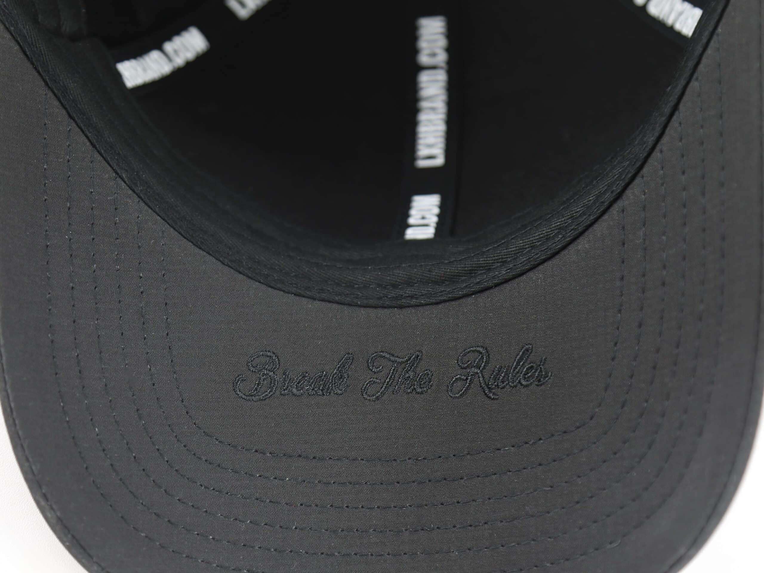 Casquette Nylon Noir LXH Oslo Nylon 14