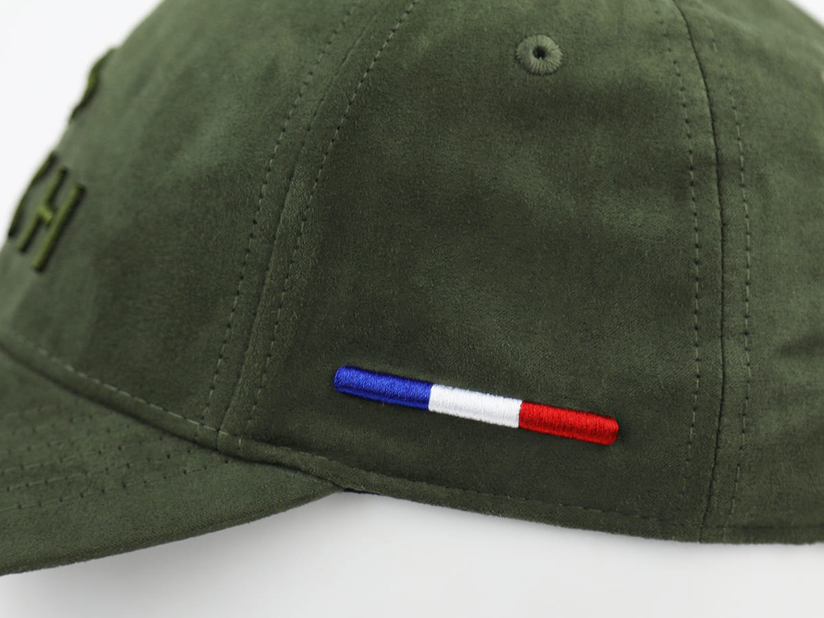 Casquette Suédine Full Kaki LXH Genève Suédine 9
