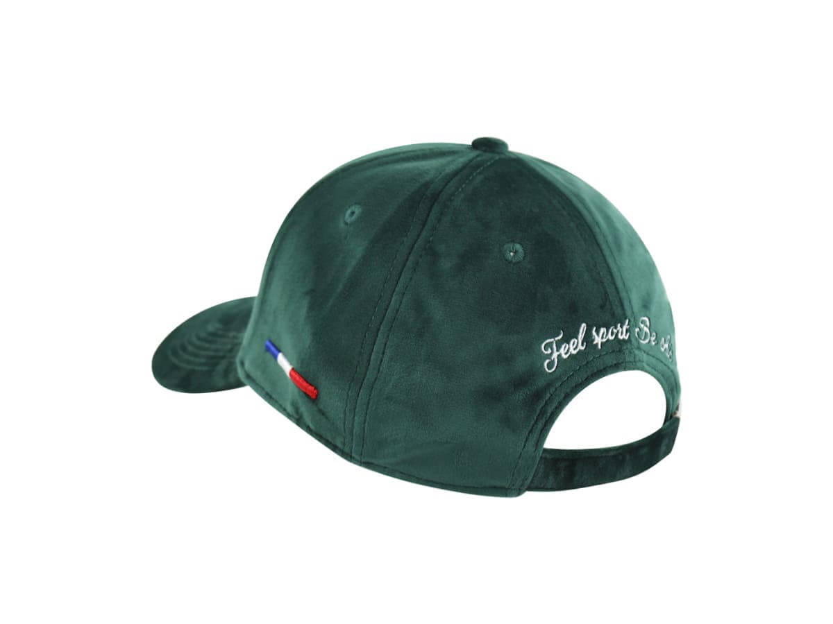 Casquette Velours de Soie Vert LXH Montréal Velours de Soie 3