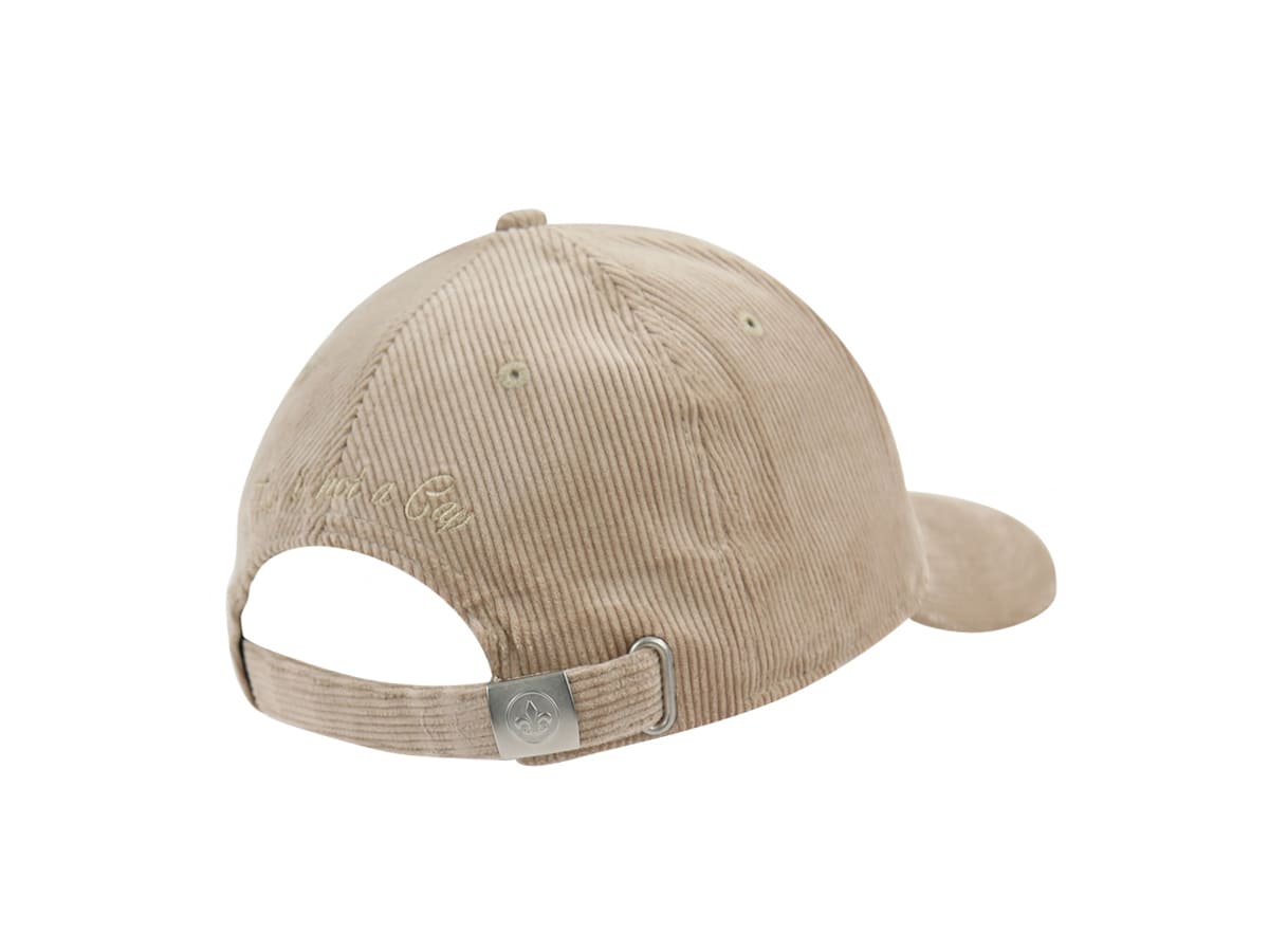 Casquette Velours Côtelé Full Taupe LXH Vienne Velours Côtelé 5